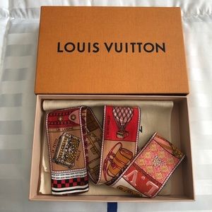 Authentic Louis Vuitton Scarf Twilly